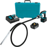 18V LXT® Lithium‑Ion Cordless 8' Concrete Vibrator (5.0Ah) XRV02T Makita Kit