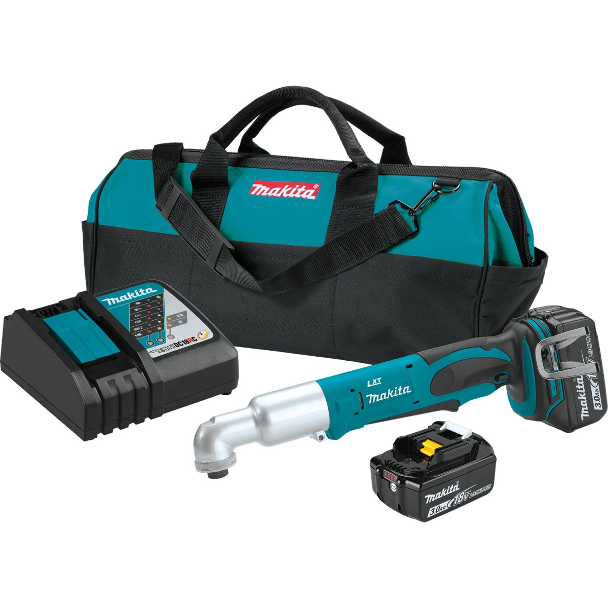 18V LXT® Lithium‑Ion Cordless Angle Impact Driver Makita