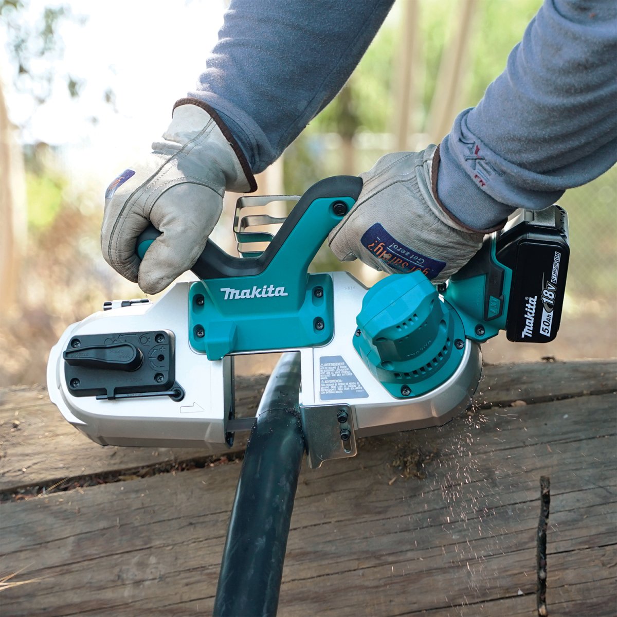 18V LXT® Lithium‑Ion Cordless Compact Band Saw Makita