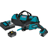 18V LXT® Lithium‑Ion Cordless Compact Recipro Saw XRJ01T Makita Kit