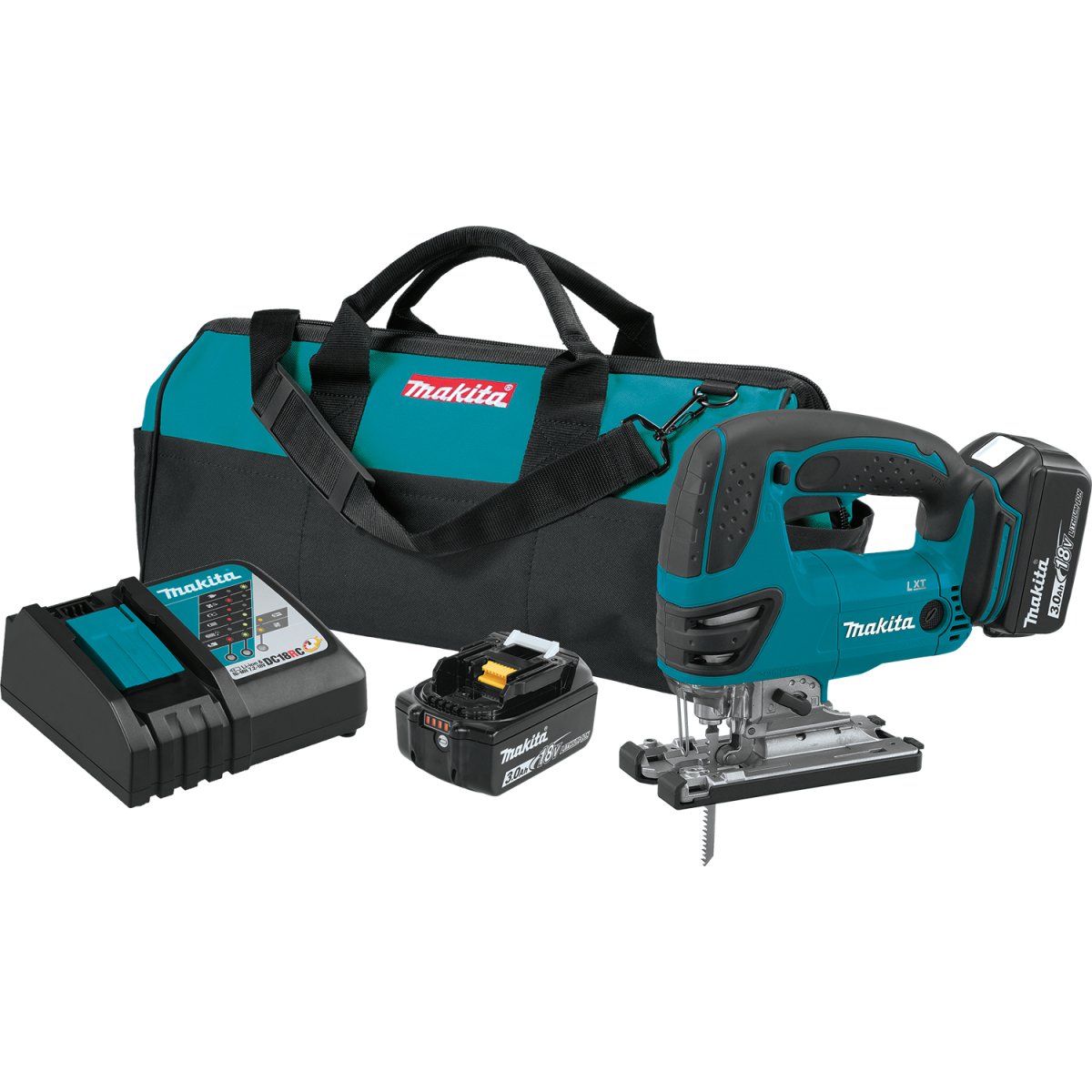 18V LXT® Lithium‑Ion Cordless Jig Saw XVJ03 Makita Kit