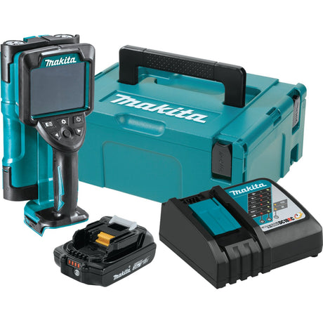 18V LXT® Lithium‑Ion Cordless Multi‑Surface Scanner, with Interlocking Storage Case DWD181R1J Makita Kit