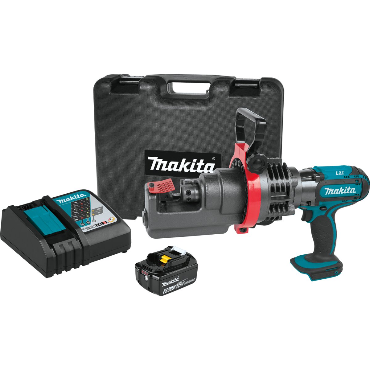 18V LXT® Lithium‑Ion Cordless Rebar Cutter XCS01T1 Makita Kit