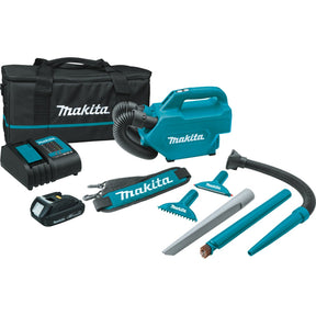 18V LXT® Lithium‑Ion Handheld Canister Vacuum XLC07SY1 Makita Kit