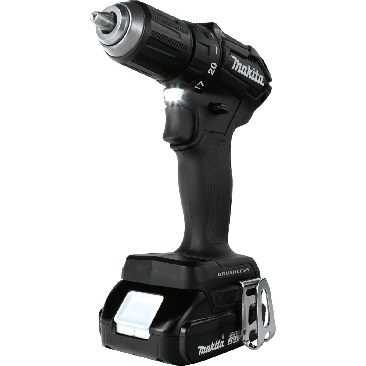 18V LXT® Lithium‑Ion Sub‑Compact Brushless Cordless 1/2" Driver‑Drill (2.0Ah) Makita