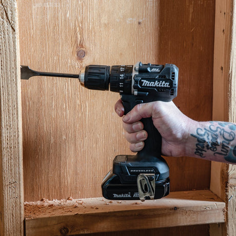 18V LXT® Lithium‑Ion Sub‑Compact Brushless Cordless 1/2" Hammer Driver‑Drill (2.0Ah) Makita