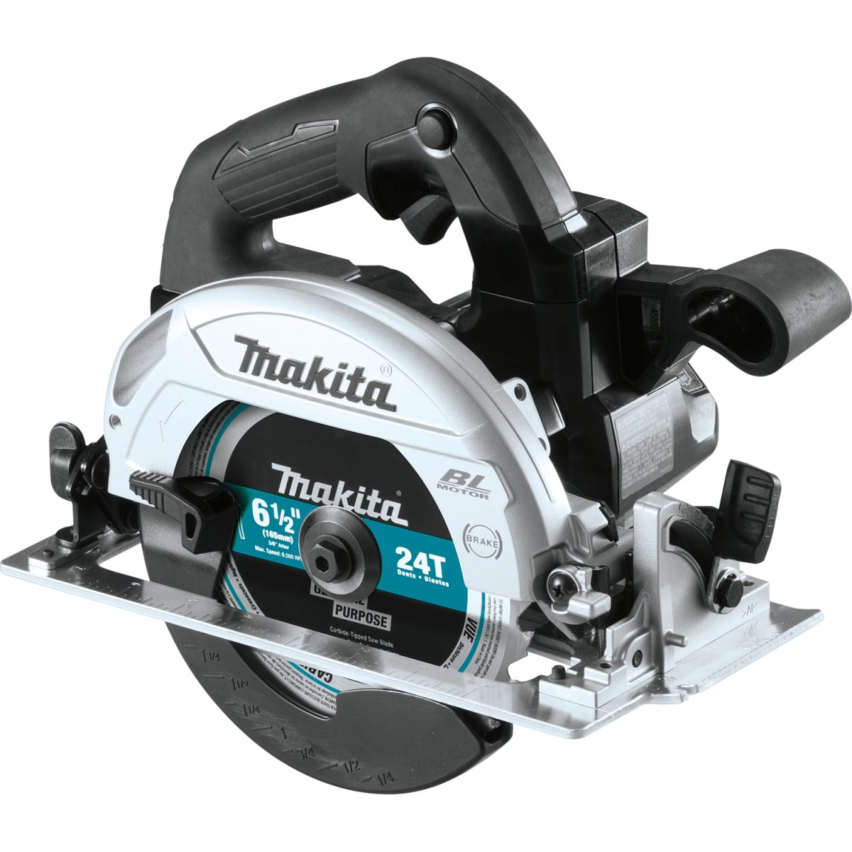 18V LXT® Lithium‑Ion Sub‑Compact Brushless Cordless 6‑1/2” Circular Saw XSH04ZB Makita Tool Only