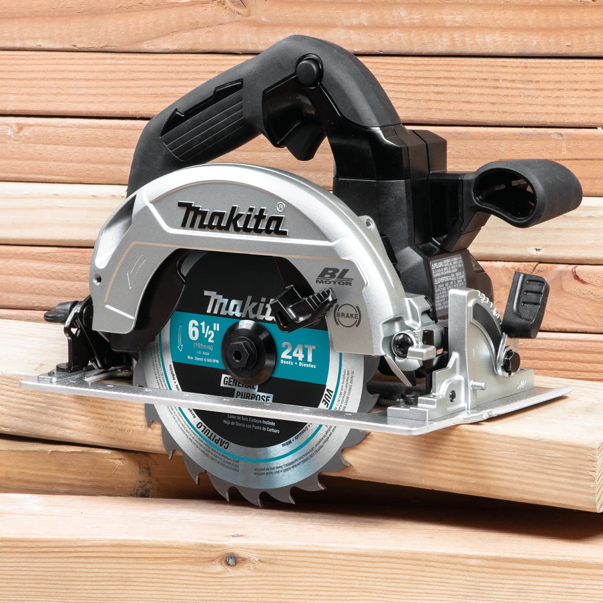 18V LXT® Lithium‑Ion Sub‑Compact Brushless Cordless 6‑1/2” Circular Saw Makita