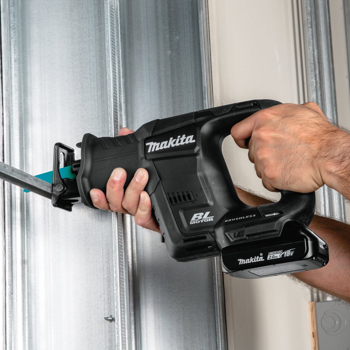 18V LXT® Lithium‑Ion Sub‑Compact Brushless Cordless Recipro Saw Makita