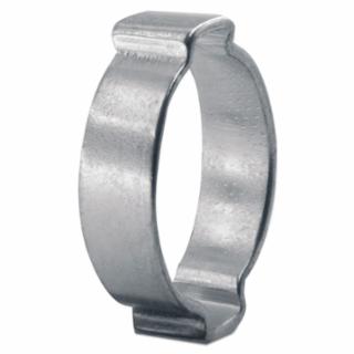 2-Ear Zinc-Plated Hose Clamp, 5/8 in OD, 0.591 in to 0.709 in dia, 0.315 in W, Steel - 100 per Order - Diamond Tool Store