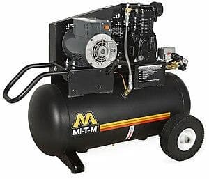 20-Gallon Single Stage Electric Air Compressor - AM1-PE15-20M Mi-T-M