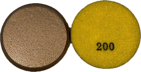 3 Inch Implanted Diamond Pad - Sale IMPD-200 Diamond Tool Store 200 Grit