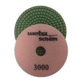3" Weha Schein Diamond Polishing Pads 3mm Thick Weha