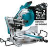 36V (18V X2) LXT® Brushless 10" Dual‑Bevel Sliding Compound Miter Saw, AWS® and Laser - Diamond Tool Store
