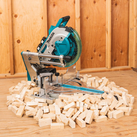 36V (18V X2) LXT® Brushless 12" Dual‑Bevel Sliding Compound Miter Saw with Laser Makita