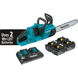 36V (18V X2) LXT® Brushless 14" Chain Saw XCU03PT1 Makita Default Title