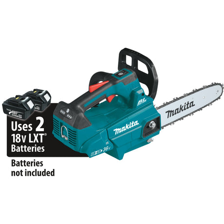 36V (18V X2) LXT® Brushless 14" Top Handle Chain Saw XCU08Z Makita Tool Only