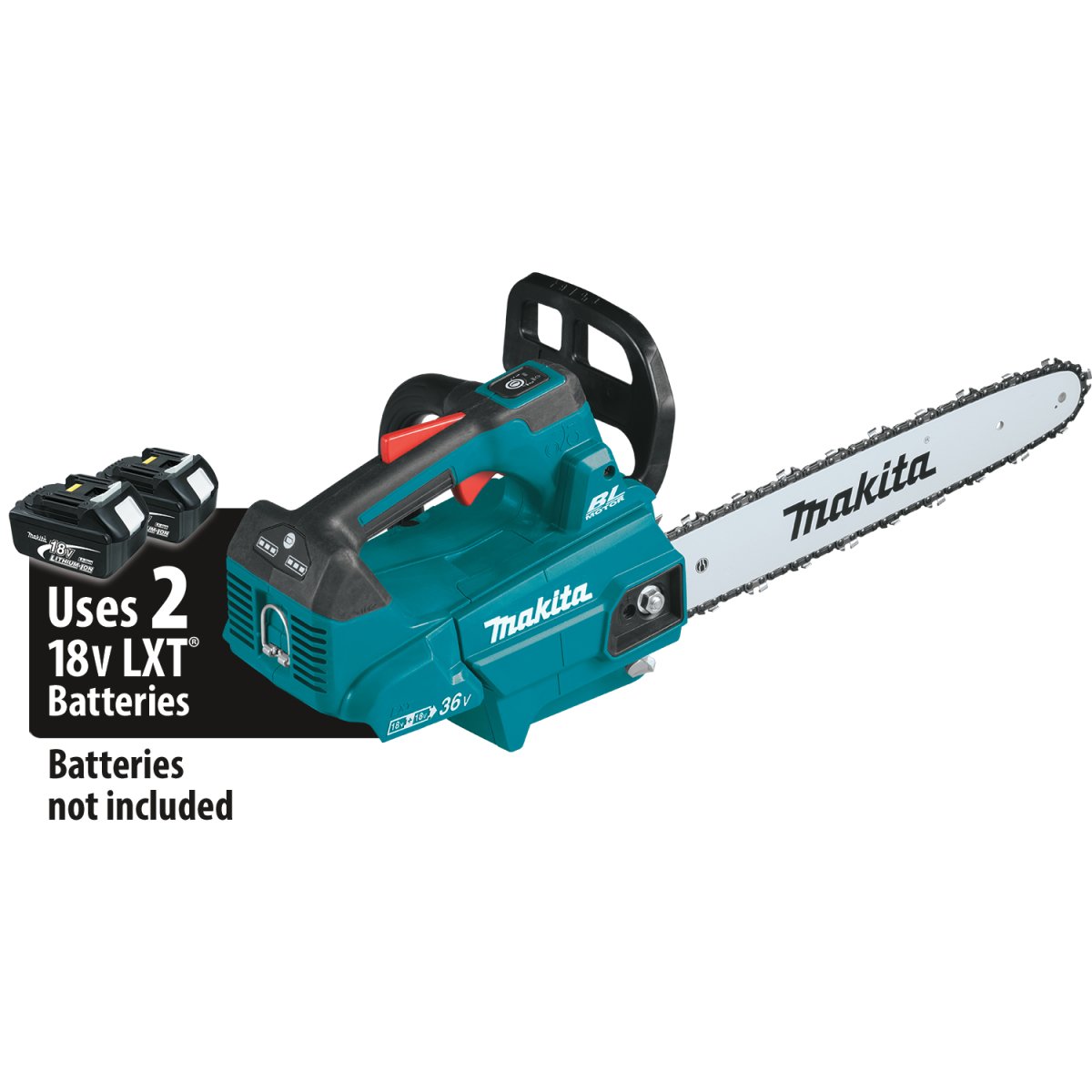 36V (18V X2) LXT® Brushless 16" Top Handle Chain Saw - Diamond Tool Store
