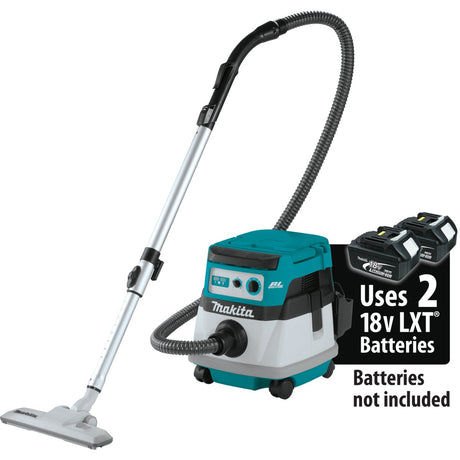 36V (18V X2) LXT® Brushless 2.1 Gallon Wet/Dry Dust Extractor/Vacuum Makita