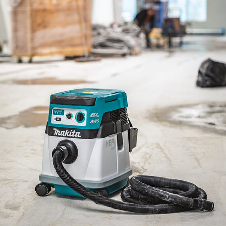 36V (18V X2) LXT® Brushless36V (18V X2) LXT® Brushless 4 Gallon HEPA Filter Dry Dust Extractor/Vacuum, AWS®, Tool Only4 Gallon HEPA Filter Dry Dust Extractor, AWS®, Tool Only Makita