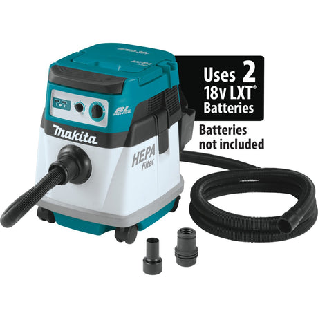 36V (18V X2) LXT® Brushless 4 Gallon HEPA Filter Dry Dust Extractor, Tool Only Makita