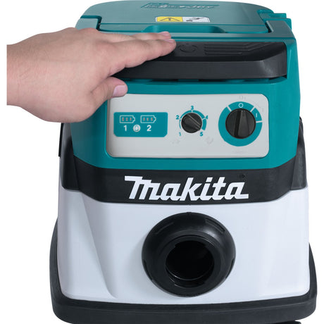 36V (18V X2) LXT® Brushless 4 Gallon Wet/Dry Dust Extractor/Vacuum, Tool Only Makita