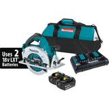 36V (18V X2) LXT® Brushless 7‑1/4” Circular Saw XSH06PT Makita Kit