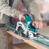 36V (18V X2) LXT® Brushless 7‑1/4” Circular Saw with Guide Rail Compatible Base Makita