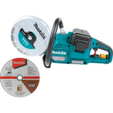 36V (18V X2) LXT® Brushless 9" Power Cutter, with AFT®, Electric Brake XEC01Z Makita Tool Only