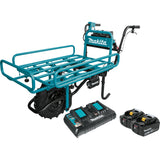 36V (18V X2) LXT® Brushless Power‑Assisted Flat Dolly (5.0Ah) XUC01PTX2 Makita Kit