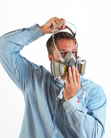3M Half Facepiece Reusable Respirator 6200/07025(AAD) | Medium (6 Count) 3M
