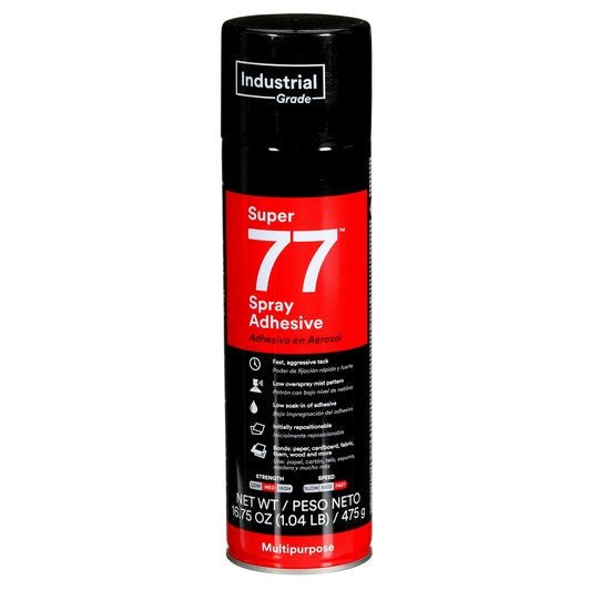 3M™ Super 77™ Multipurpose Spray Adhesive (36 Count) - Diamond Tool Store