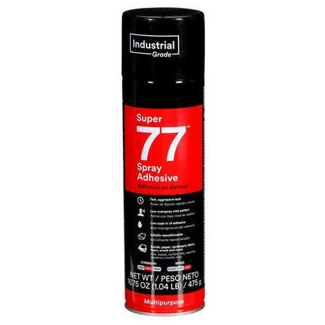 3M Super 77™ Multipurpose Spray Adhesive (12 Count) 3M