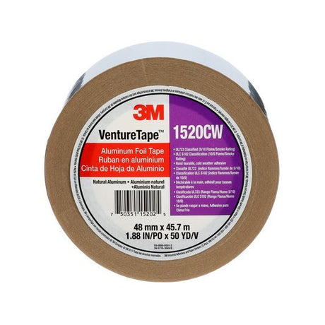 3M Venture Tape™ Aluminum Foil Tape 1520CW (24 Rolls) 3M