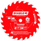 4-1/2 in. x 24 Tooth Framing Trim Saw Blade - 20 per Order Diablo Tools