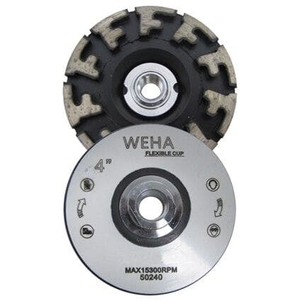 4" Aggressor Cupwheel Coarse Weha