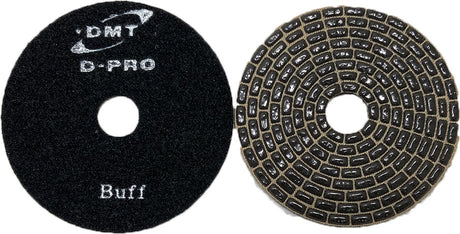 4" DMT Dry Diamond Polishing Pads - Sale DMT-DP4-BBuff Diamond Tool Store Black Buff