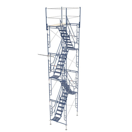 4 Stories Stairway Tower MetalTech