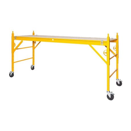 480-CL Scaffold Classic 480CL W/PC5B-S Nu-Wave Scaffolding Systems Complete Scaffold With 5 in. Silver Line Casters