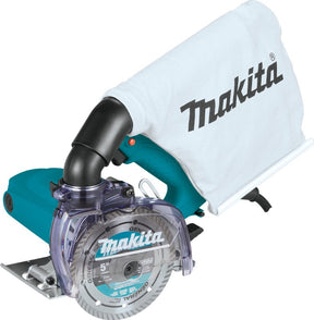 5" Dry Masonry Saw, with Dust Extraction Makita