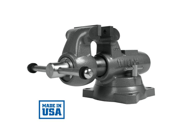 500S Machinist Vise, 5" Jaw Width, 4-1/2" Throat, 8" Jaw Opening Wilton