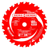 6-1/2 in. 24-Tooth Ultra-Thin Framing/Demolition Saw Blade - 15 per Order Diablo Tools