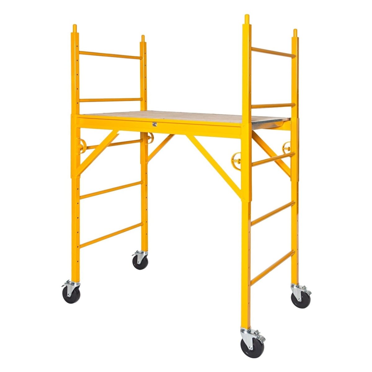 640 Elite Scaffolds 640EL W/PC5B-S Nu-Wave Scaffolding Systems Complete Scaffold With 5 in. Silver Line Casters