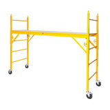 680 Elite Scaffold 680EL W/ PC5B-S Nu-Wave Scaffolding Systems Complete Scaffold With 5 in. Silver Line Casters