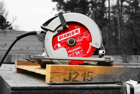 7-1/4 in. x 24 Tooth Framing Saw Blade - 25 per Order Diablo Tools