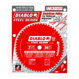 7-1/4 in. x 56 Tooth Carbide-Tipped Saw Blade for Metal - 8 per Order Diablo Tools