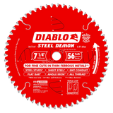 7-1/4 in. x 56 Tooth Carbide-Tipped Saw Blade for Metal - 8 per Order Diablo Tools