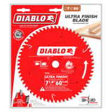 7-1/4 in. x 60 Tooth Ultra Finish Saw Blade - 14 per Order Diablo Tools