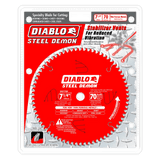 7-1/4 in. x 70 Tooth Carbide-Tipped Saw Blade for Metal - 8 per Order Diablo Tools