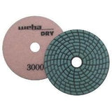 7 Step Spiral Dry Diamond Polishing Pads Weha